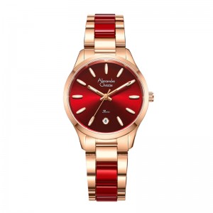 Alexandre Christie AC 2B44 Rosegold Red LDBRGRE
